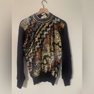 Vintage. Rare. Regency Collection for Joyce. Sequins beaded. Sweater.